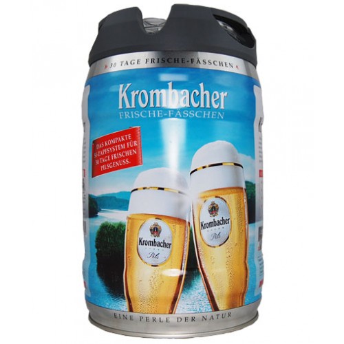 لوجة Pedicab طاعون  Krombacher Beertender kompatibilis party hordó 5l